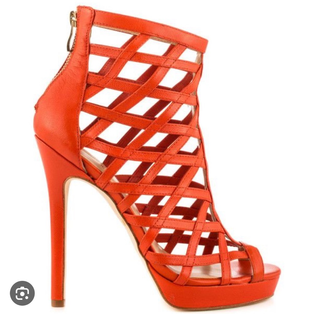 - Nicole Miller Pair of Womens Amelia Caged Heels New In Box
